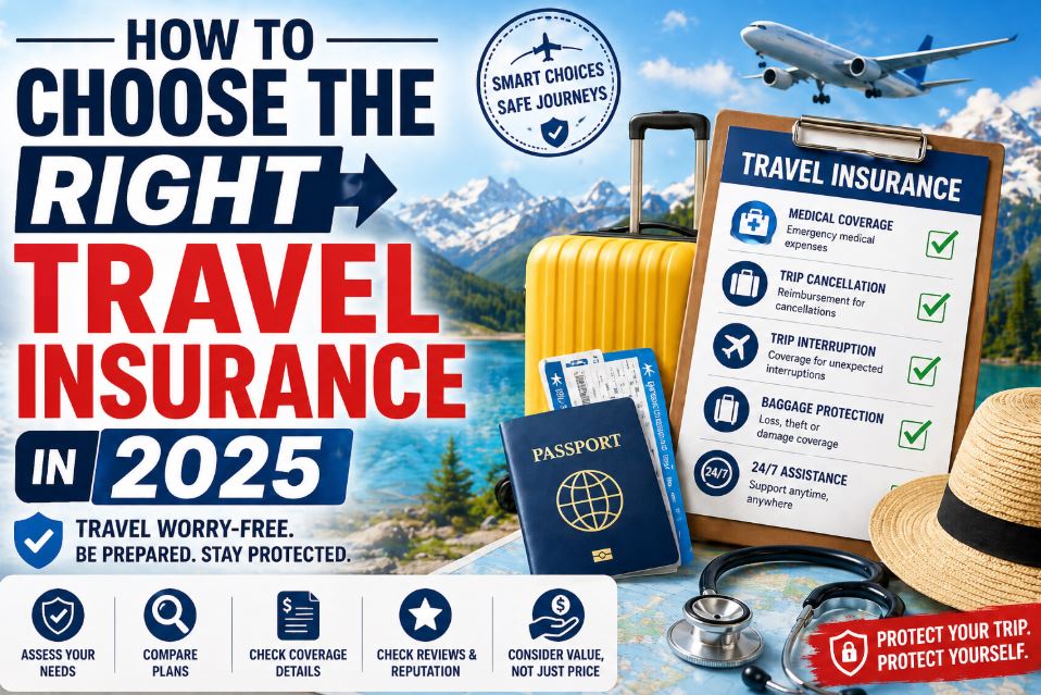 How to Choose the Right Travel Insurance in 2025
